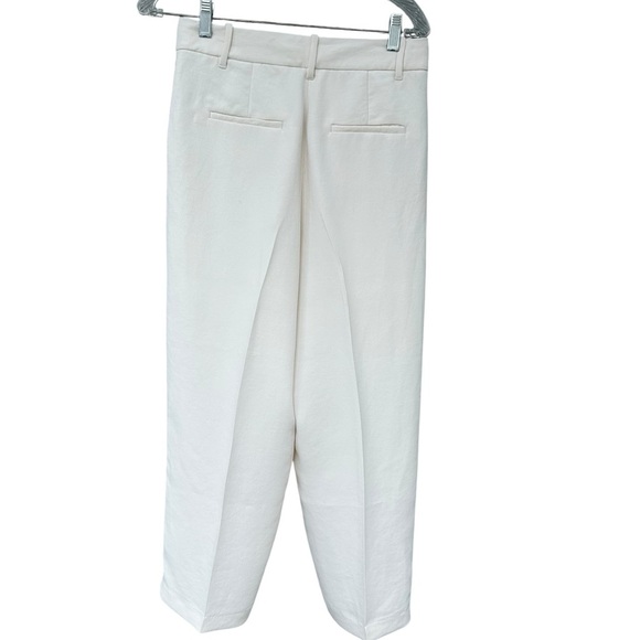 Aritzia Wilfred Clover Carrot Pant - Size 6 - White Birch - Picture 9 of 12